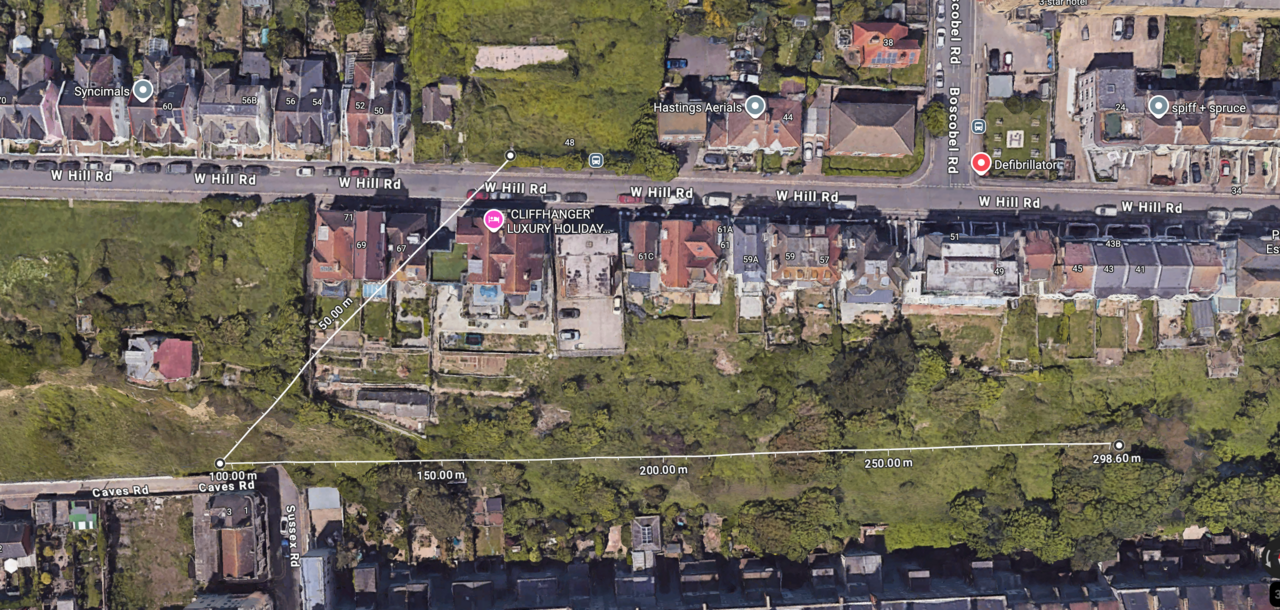 File:Extent of St Leonards Caves.png