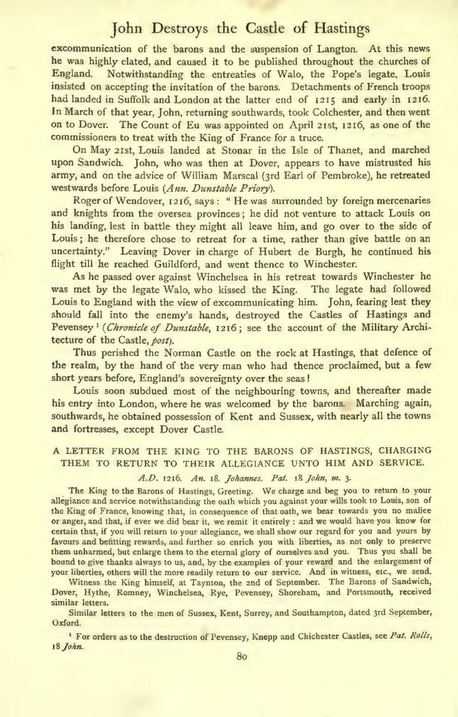 File:History of Hastings Castle Vol 1.pdf