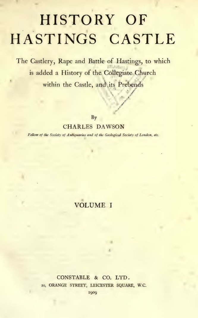 File:History of Hastings Castle Vol 1.pdf