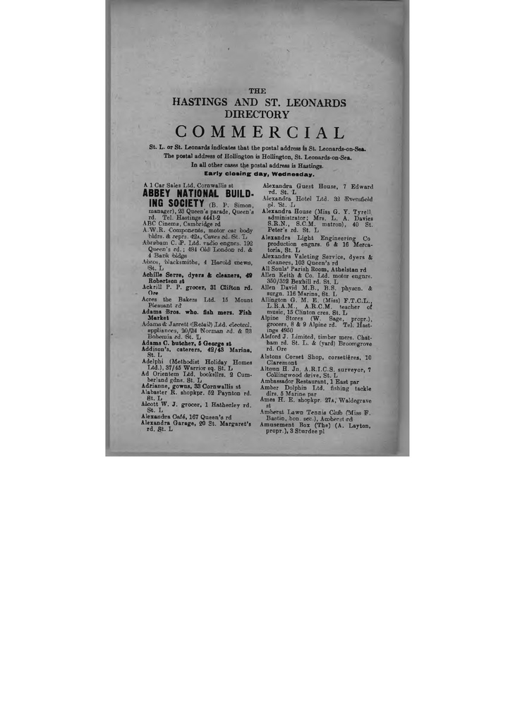 File:Kelly's Directory Of Hastings St Leonards & Battle 1969.pdf