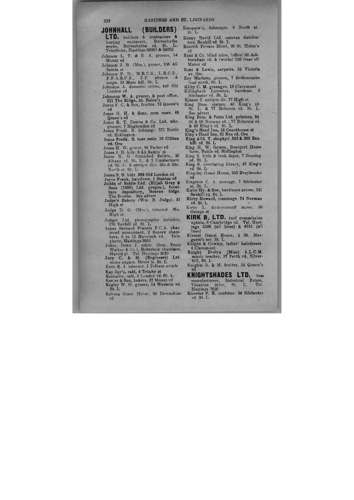 File:Kelly's Directory Of Hastings St Leonards & Battle 1969.pdf