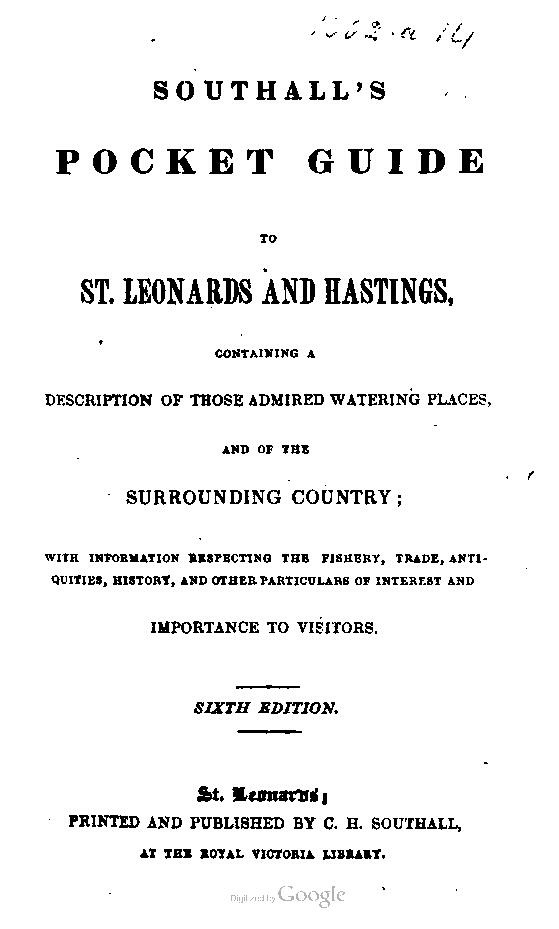File:Southall s Pocket Guide to St Leonards and Hastings.pdf